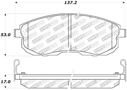 Front Brake Pads 2003-05 (350Z)