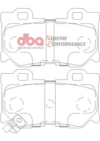 Rear Performance Brake Pad Set 2009-20 (370Z)