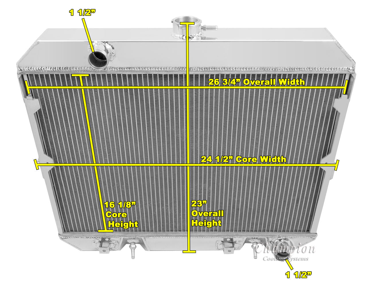 Aluminum Radiator 1981-83 (280ZX)