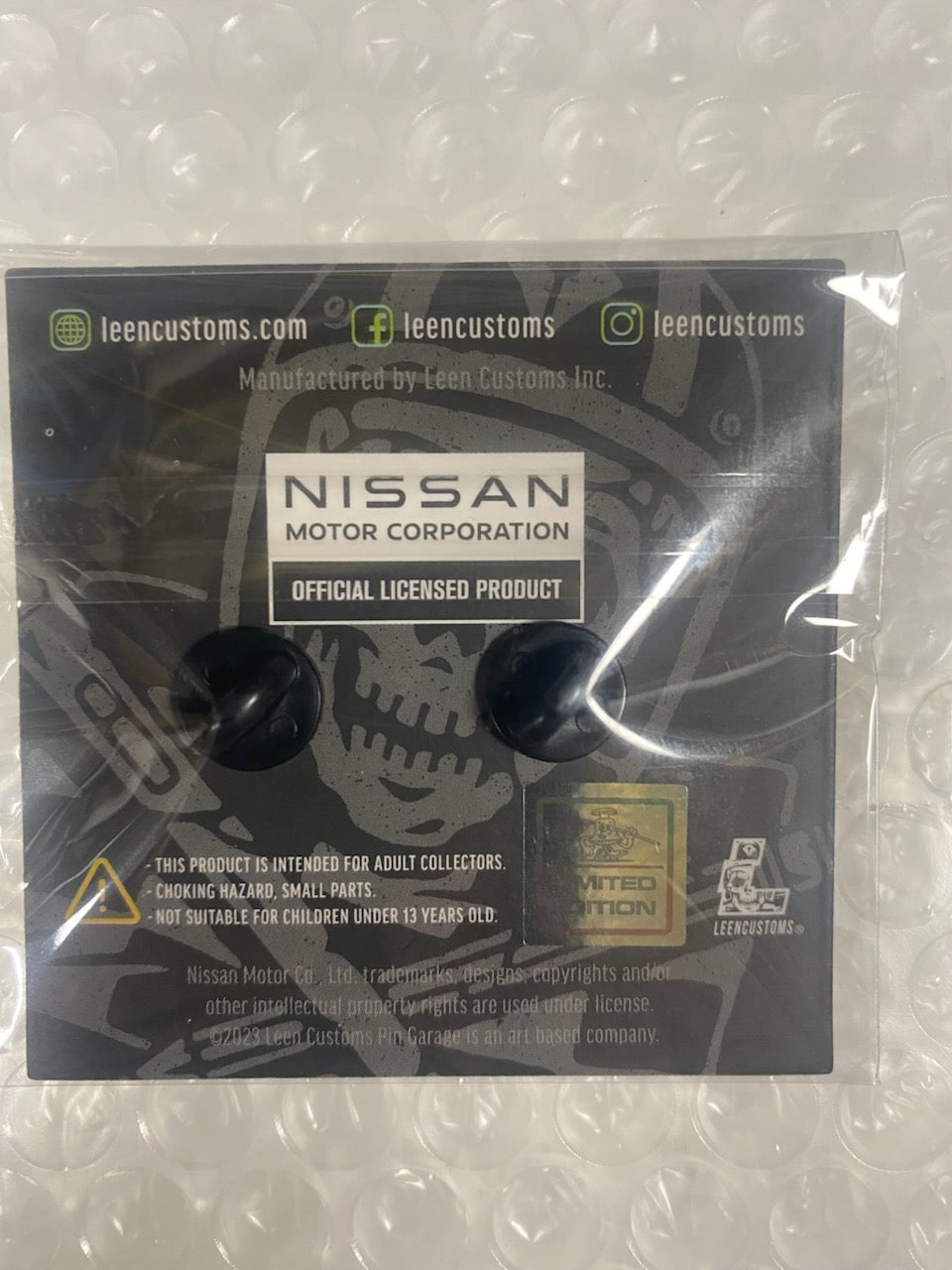 Limited Edition SEMA 2023 "NISMO" Leen Customs Enamel Pin