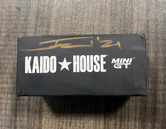 AUTOGRAPHED #2/8 by Jun Imai Kaido and Sung Kang House x Mini GT 1:64 Pro Street Datsun 510