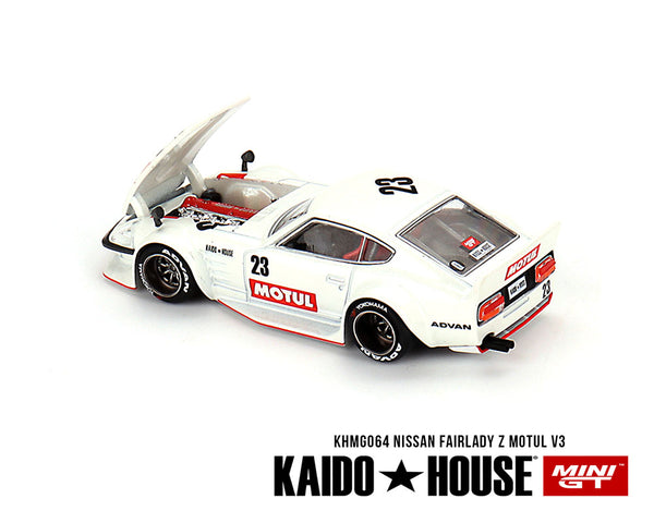 Preorder) Kaido House x Mini GT 1:64 Datsun KAIDO Fairlady Z MOTUL V3