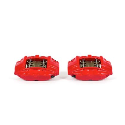 Front Red Calipers w/o Brackets - Pair 2009-19 (350Z / 370Z)